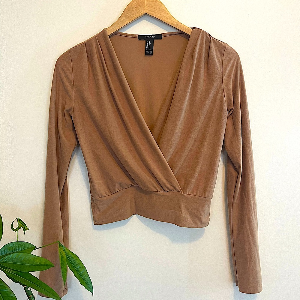 Long Sleeved Crop Top